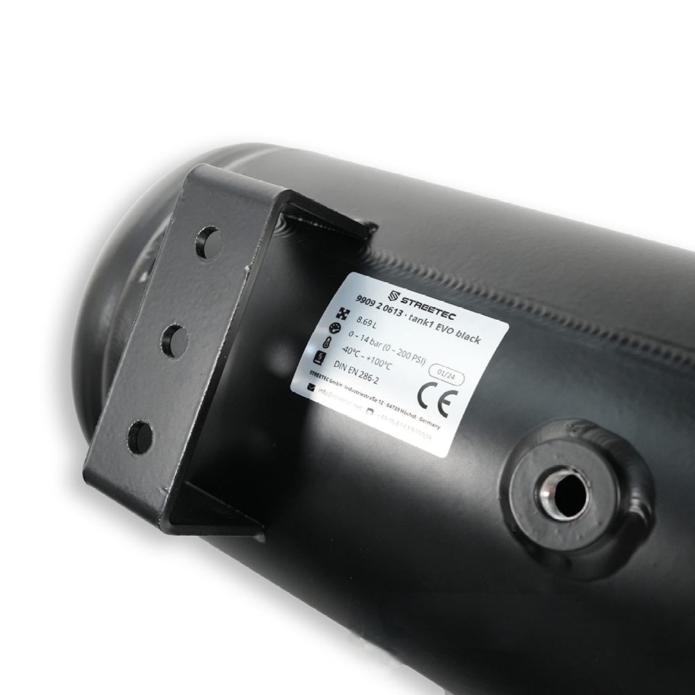 Lufttank Streetec Tank1 Sort
