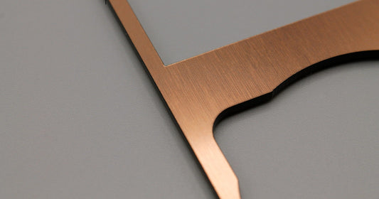 Air Lift Kontroll Deksel - Børstet Kobber