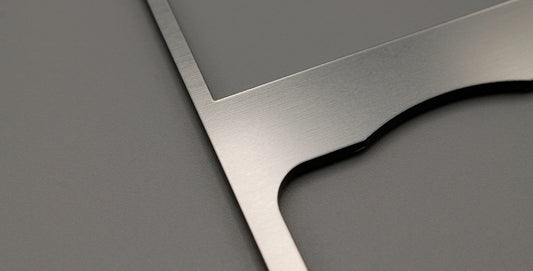 Air Lift Kontroll Deksel - Børstet Sølv