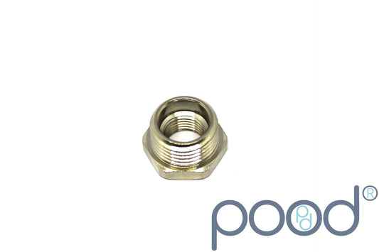 Overgang G1/4" Hun - G1/2" Han