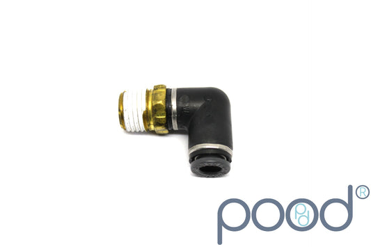 AirLift 21779 - 90° NPT1/4" Han - 1/4" Push-In