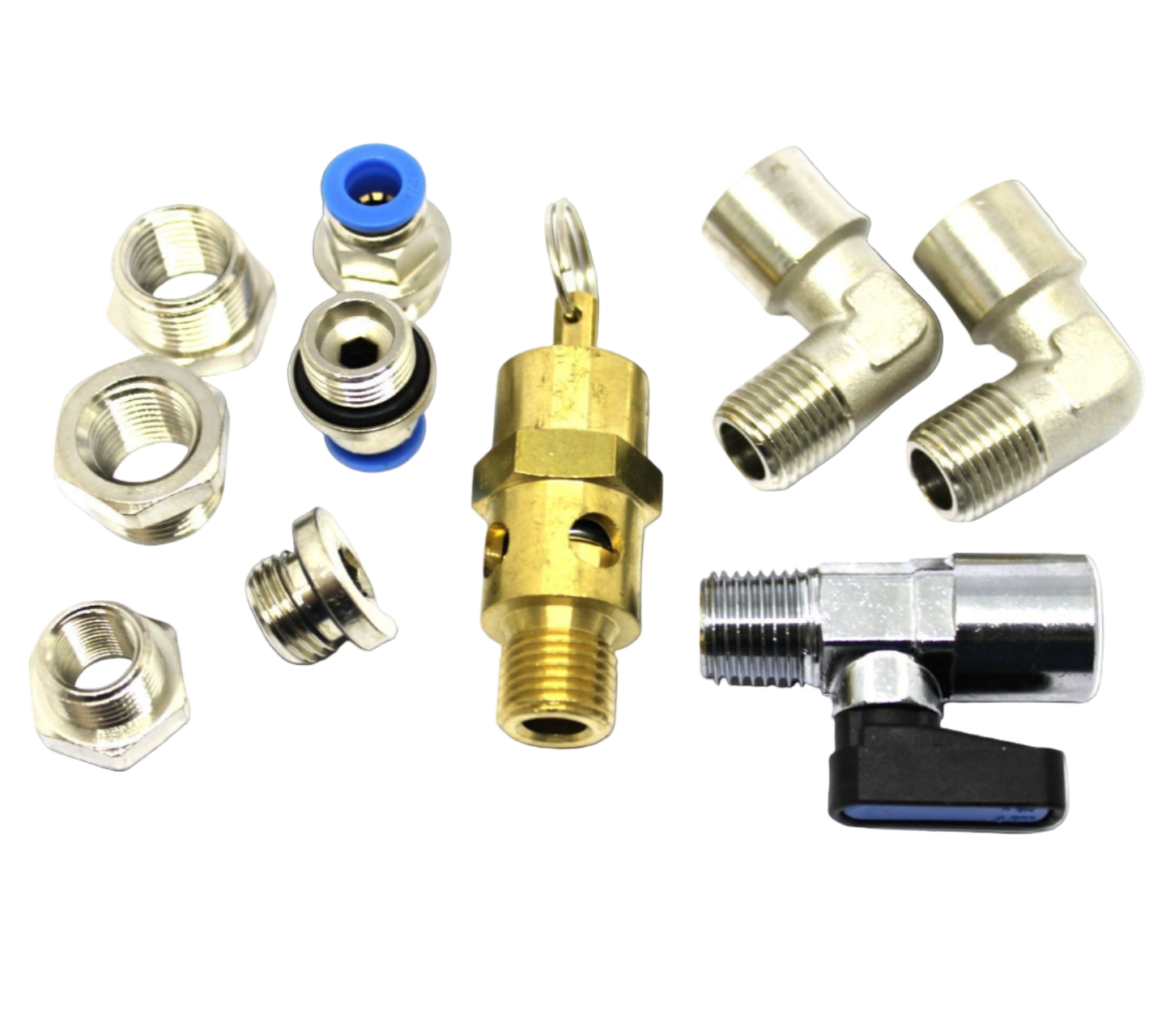 Tilkoblings-sett for lufttank