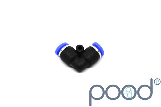 90° 3/8" Push-In - 3/8" Push-In