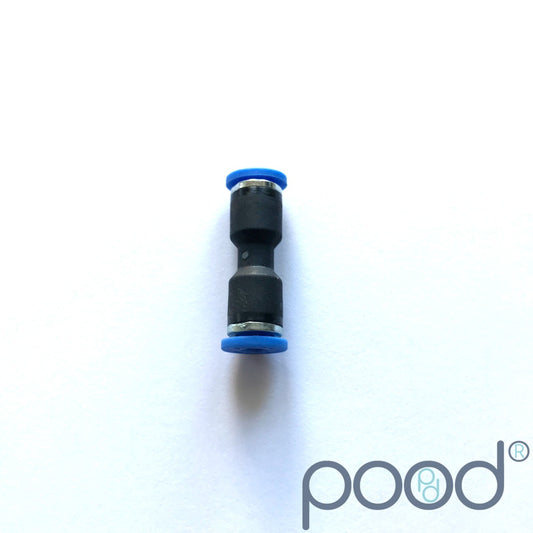 Skjøtestykke 6mm Push-in