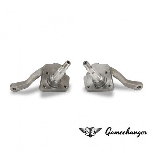 Gamechanger - Lowering steering knuckle (pair) - VW Beetle - link pin - drum brake