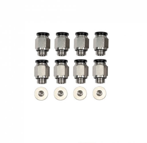 Pood - Tilkoblingssett for trykksensorblokk 3/8"