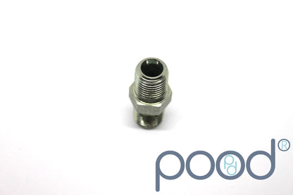 AirLift 21939 - Overgang NPT1/4" Han - NPT1/4" Han