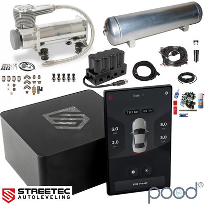 Streetec Autoleveling - "pood" | Chrome (Trykk)