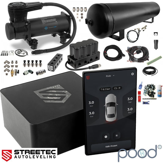 Streetec Autoleveling - "pood" pro | Black Pack (Sensor)