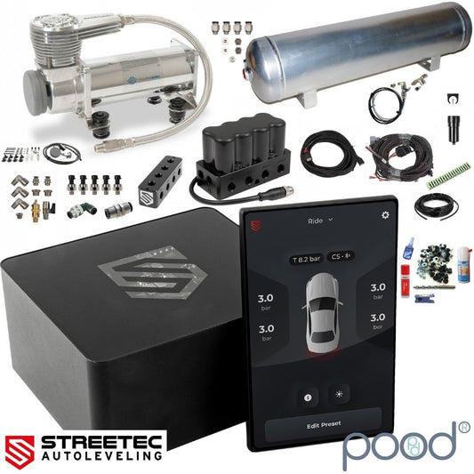 Streetec Autoleveling - "pood" pro | Chrome (Trykk)