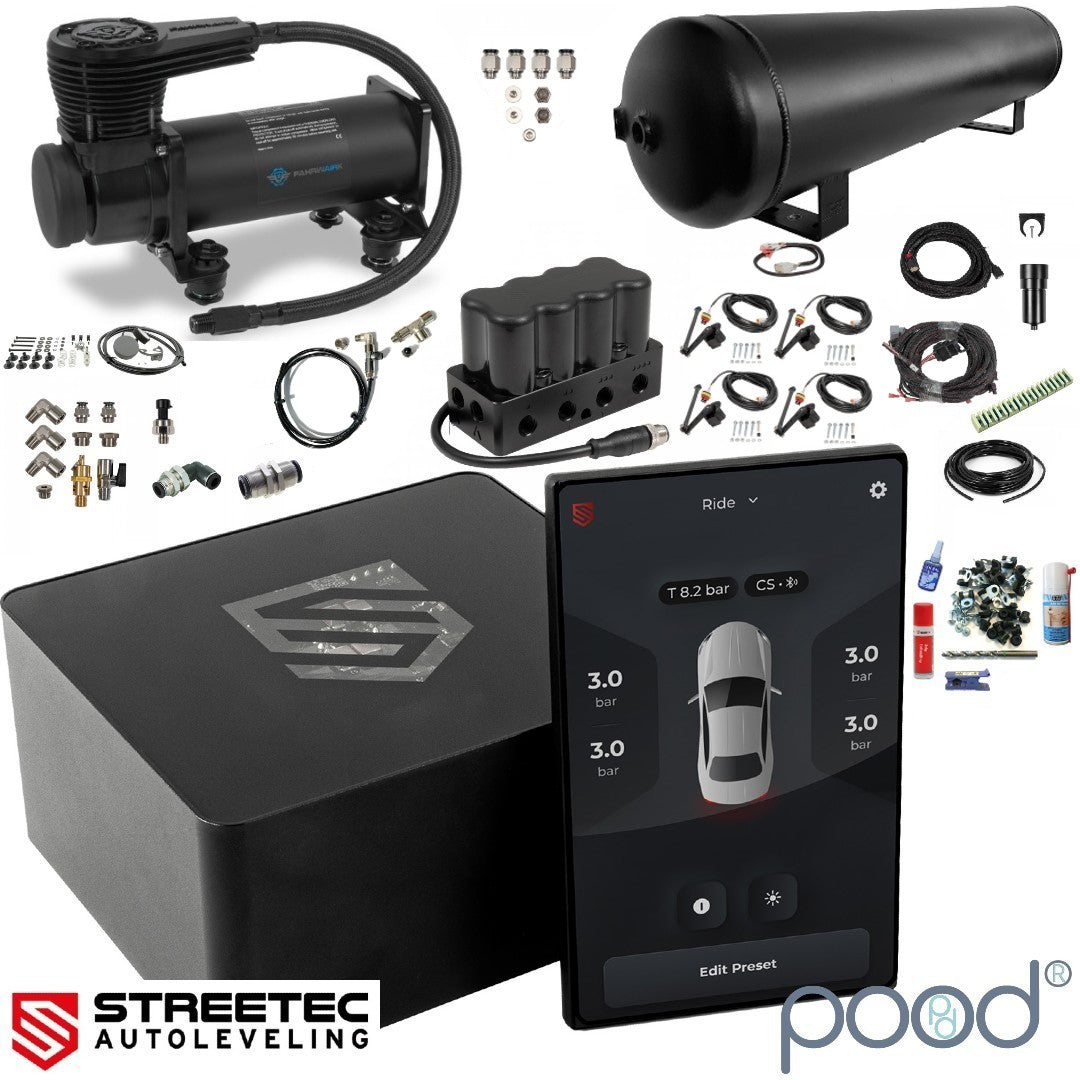 Streetec Autoleveling - "pood" | Black pack (Sensor)