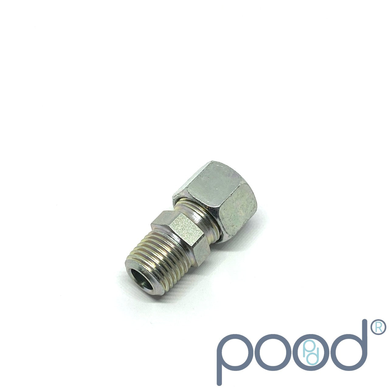 Skru-kobling  G3/8" Han - 10mm Hardline