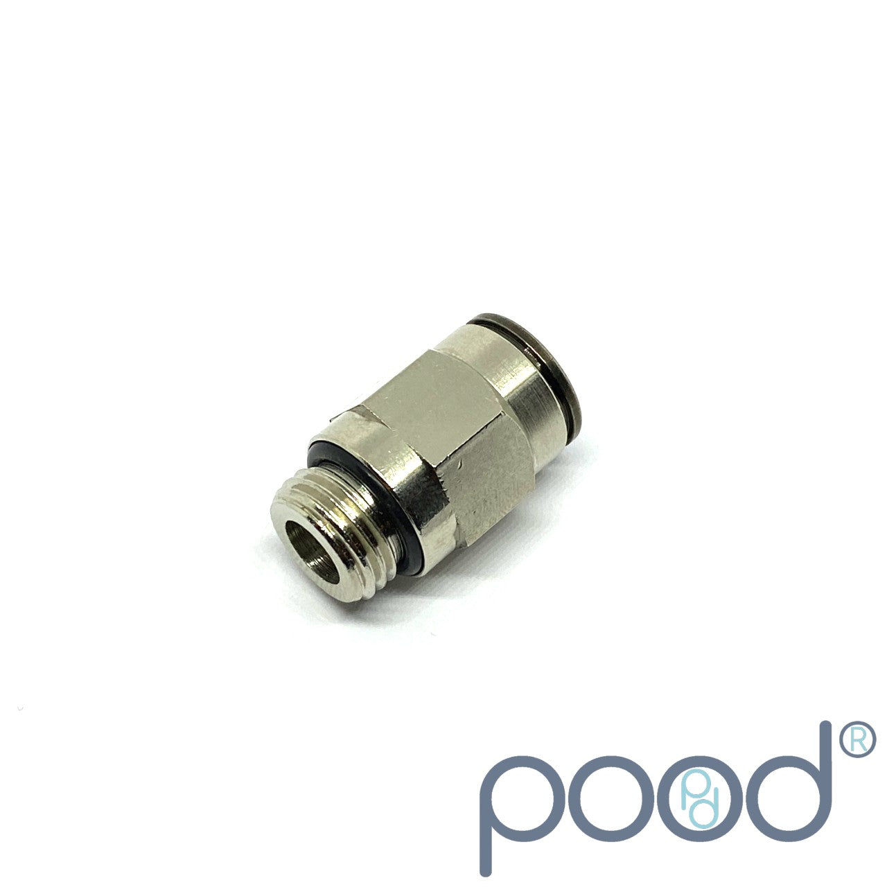 Plugg Stål G1/4" Han - 10mmPush-In