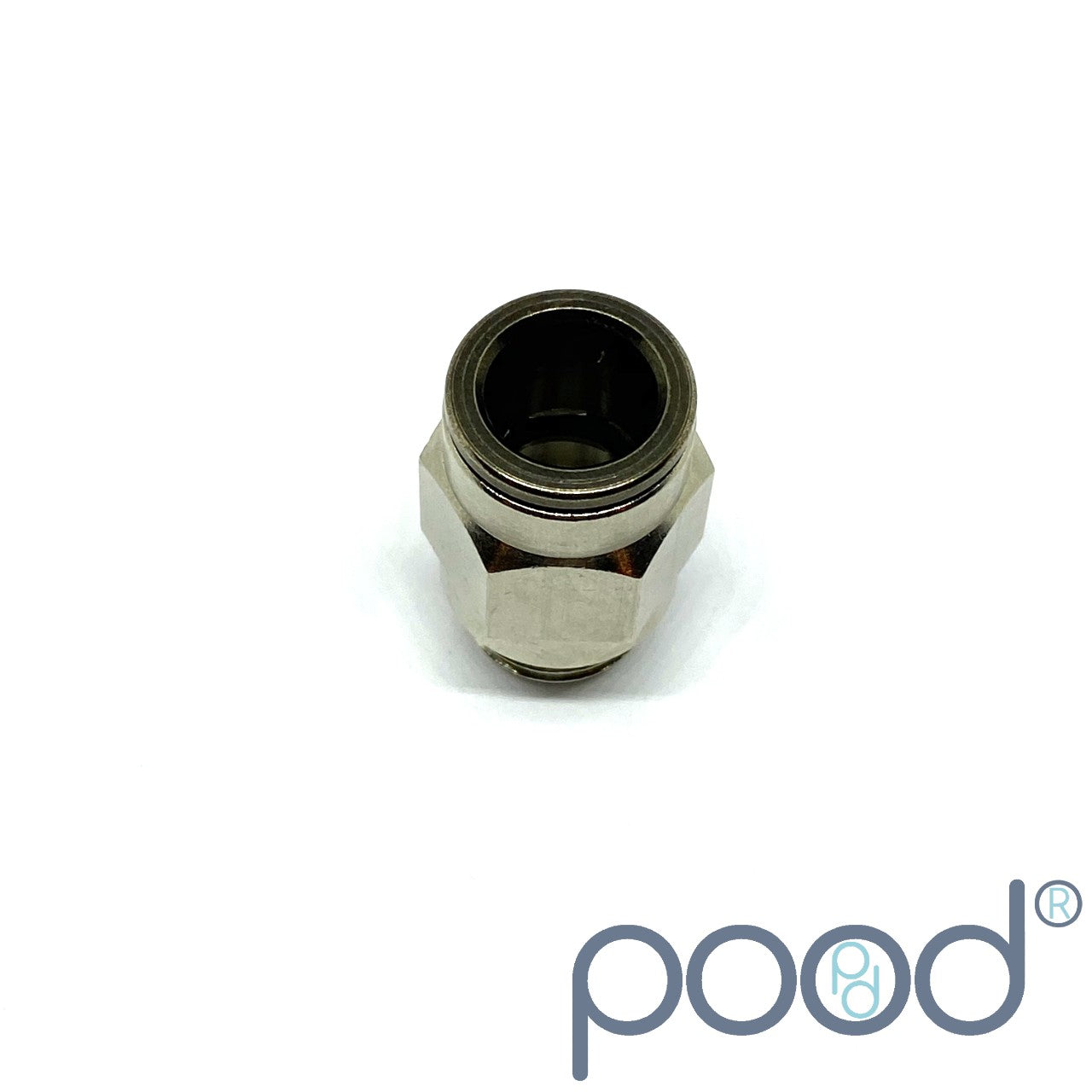 Plugg Stål G1/4" Han - 10mmPush-In