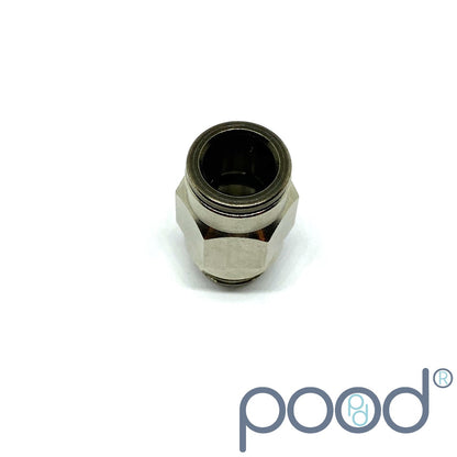 Plugg Stål G1/4" Han - 10mmPush-In