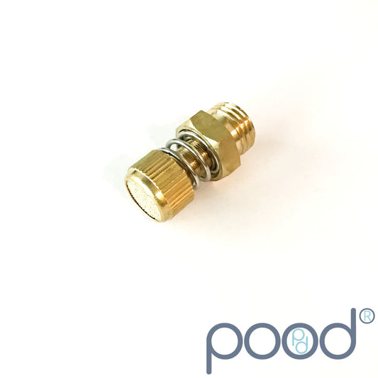 Eksosventil G1/4" Justerbar