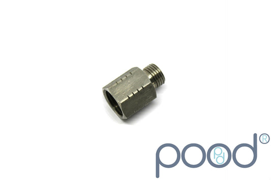 Adapter NPT3/8" Hun - G1/4" Han