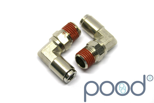 90° Svivel NPT1/4" - 1/4" Push-in