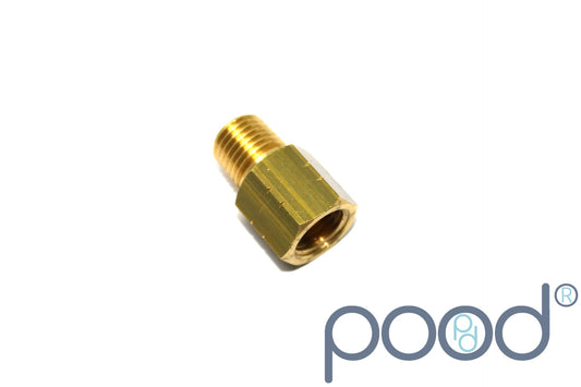 Adapter G1/4" Hun - NPT1/4" Han