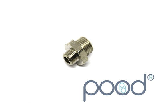 Overgang G1/8" Han - G1/4" Han