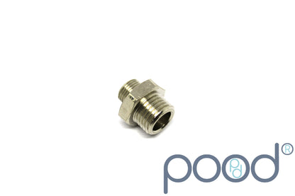 Overgang G1/8" Han - G1/4" Han