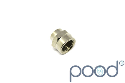 Overgang G3/8" Hun - G1/2" Hun