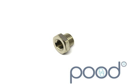 Overgang G1/8" Hun - G1/2" Han