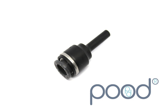 AirLift 22666 - Adapter 1/4" Plug-In - 3/8" Push-In