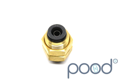 AirLift 21027 - Gjennomføring 1/2" Push-In - 1/2" Push-In