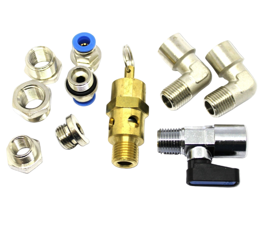 Tilkoblings-sett for lufttank