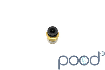 AirLift 21745 - Plugg NPT1/4" Han - 1/4" Push-In