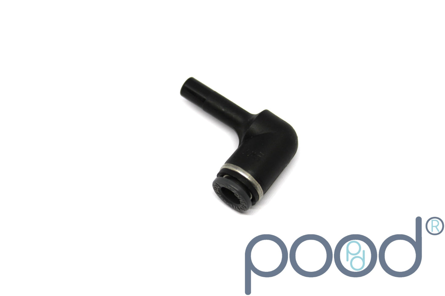 AirLift 22630 - 90° Plug-In 1/4" - 1/4" Push-In