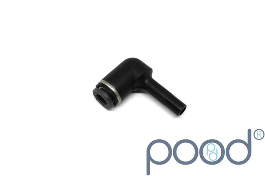 AirLift 22630 - 90° Plug-In 1/4" - 1/4" Push-In