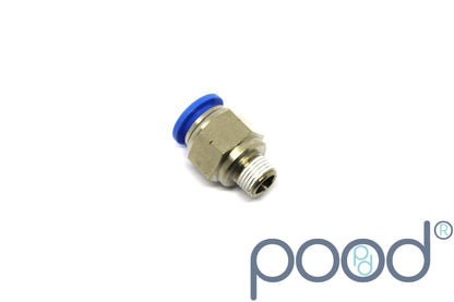 Plugg NPT1/8" Han - 3/8" Push-In