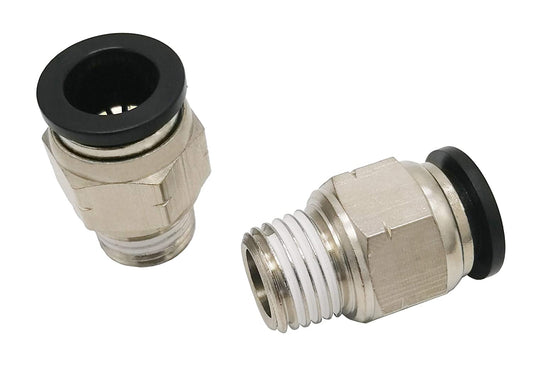 Plugg NPT3/8" Han - 1/4" Push-In