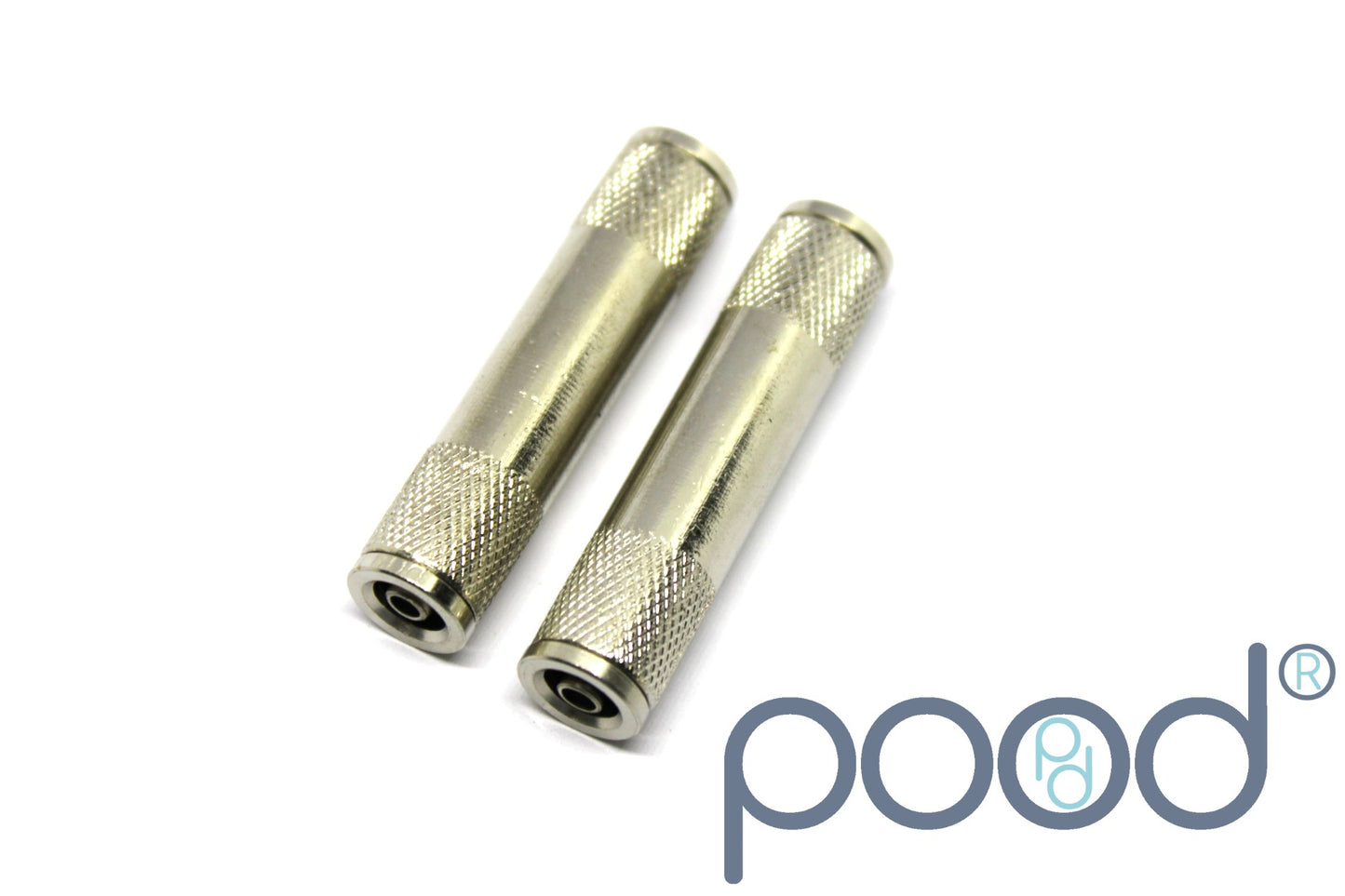 Skjøtestykke 1/4" Push-in - 1/4" Push-in (stål)