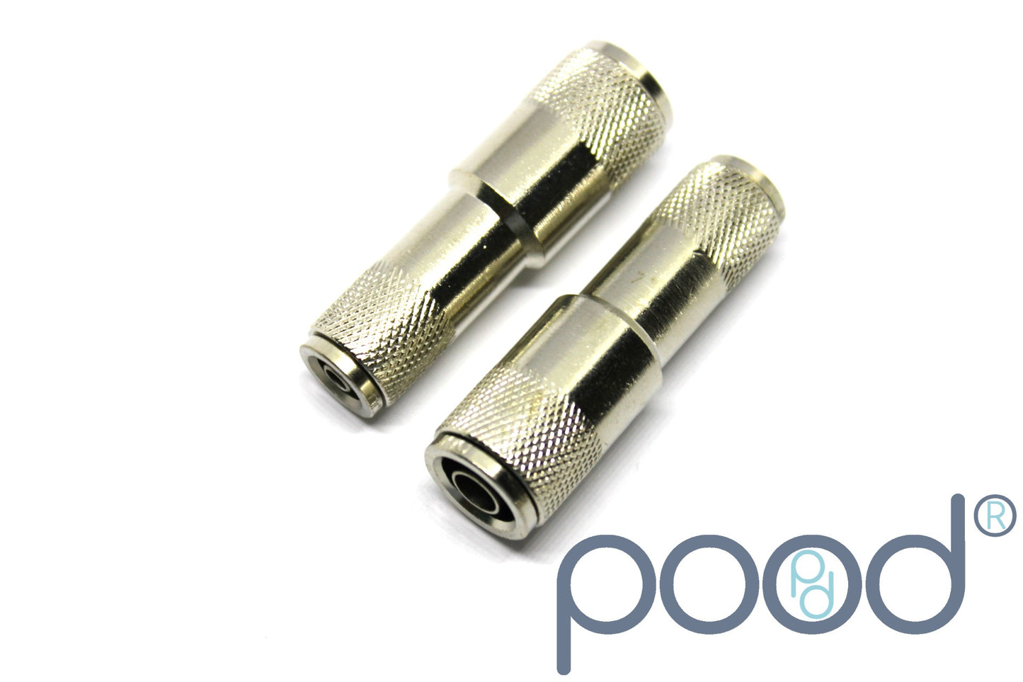 Skjøtestykke 1/4" Push-in - 3/8" Push-in (stål)