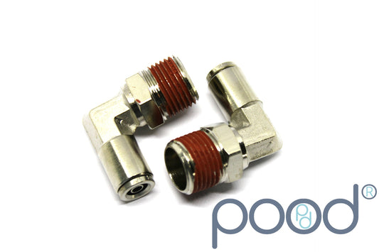 90° Svivel NPT3/8" - 1/4" Push-in