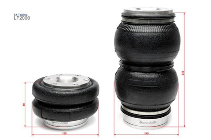 LF2000 - Dobbel-Belg 145mm diameter