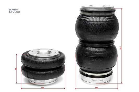 LF2000 - Dobbel-Belg 145mm diameter