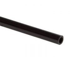 Polyuretan luftslange 4mm Sort 1m