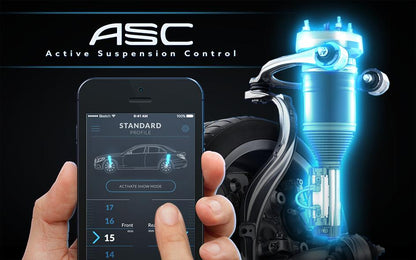 Aktivt styresystem for OEM luftunderstell - APP kontroll & Audi Drive Select - Audi Q5 SQ5 (FY)